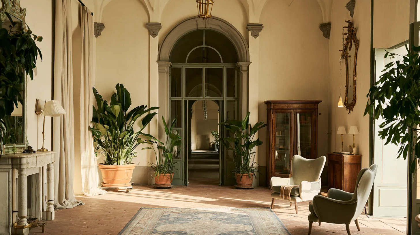 Suite della Loggia con affaccio sul porticato